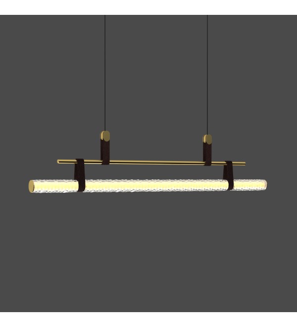 Подвесной светильник Delight Collection 8501P/L brass/clear