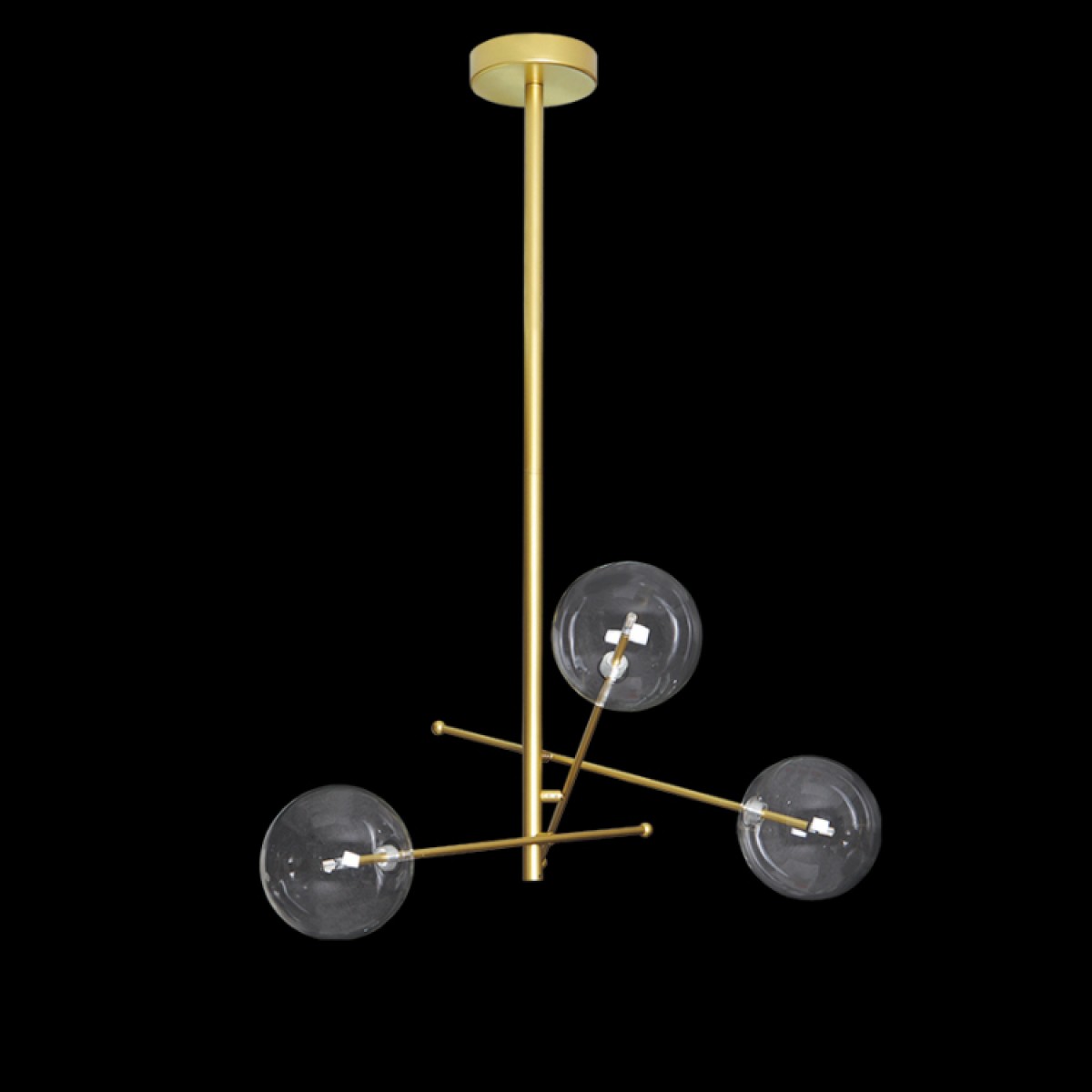 Люстра Delight Collection Globe Mobile 3A gold