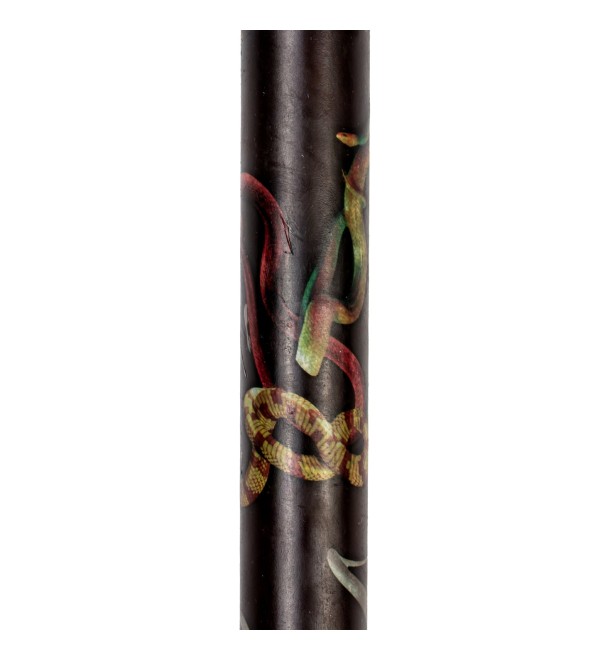 Свеча Seletti Toiletpaper Candle Stern Snakes Black set of 2