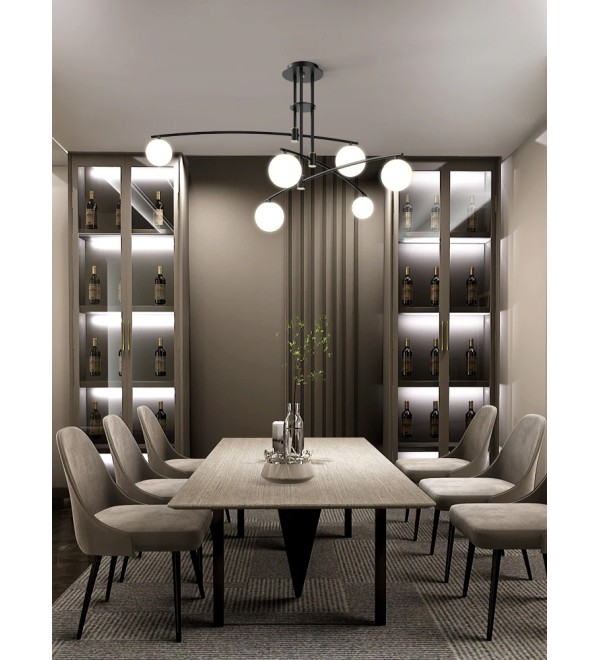 Потолочный светильник Delight Collection 8119P/6 black