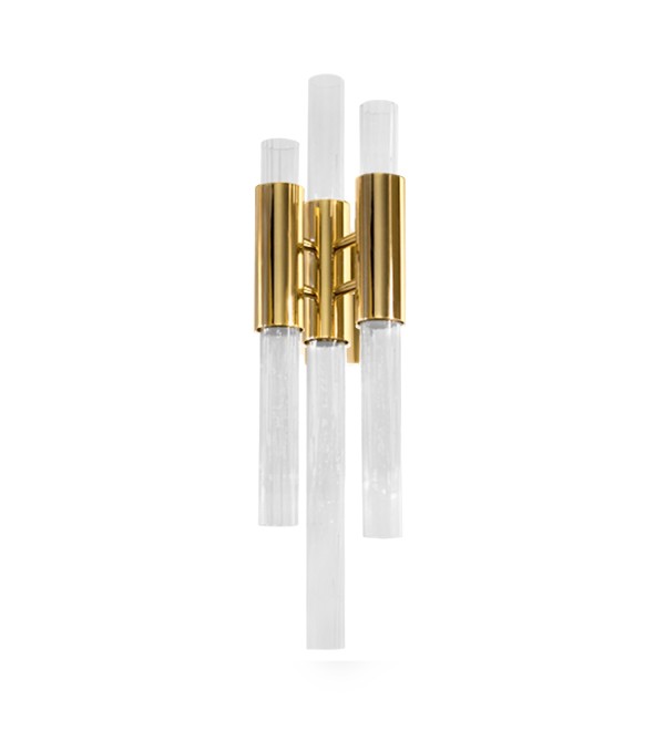 Настенный светильник Delight Collection Waterfall 6 gold