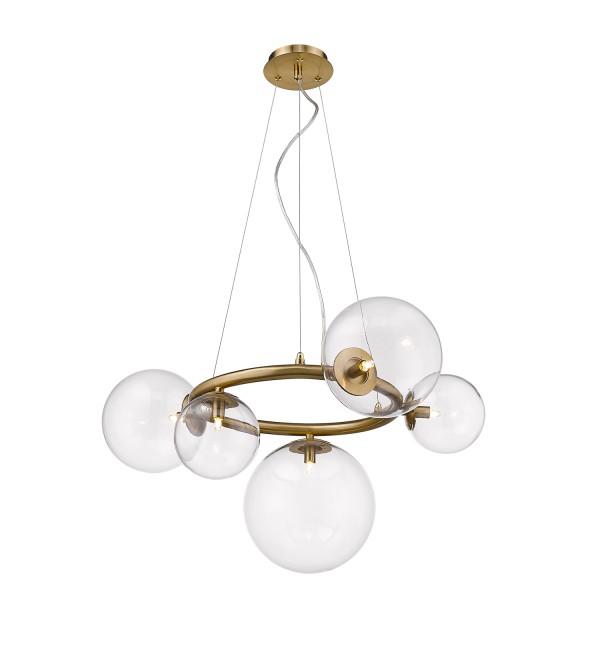 Люстра Delight Collection Puppet P68092-5 brass