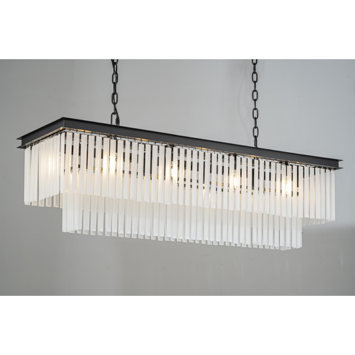 Люстра Delight Collection Odeon 10C/P black/frost