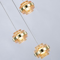 Подвесной светильник Delight Collection Indiana MD22030002-3A gold/champagne