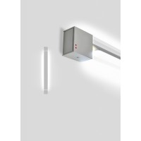 Настенный светильник Fabbian Pivot F39 Light grey 3000 (светло-серый, серый)