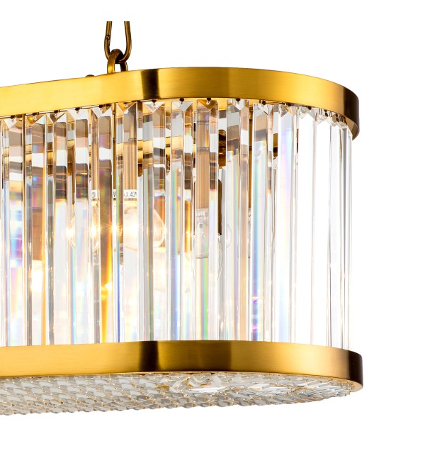 Люстра Delight Collection Welles 8 brass