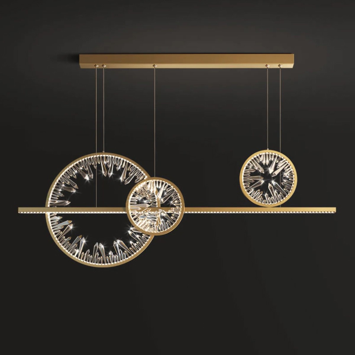 Люстра Delight Collection Bartlett XD-120B gold