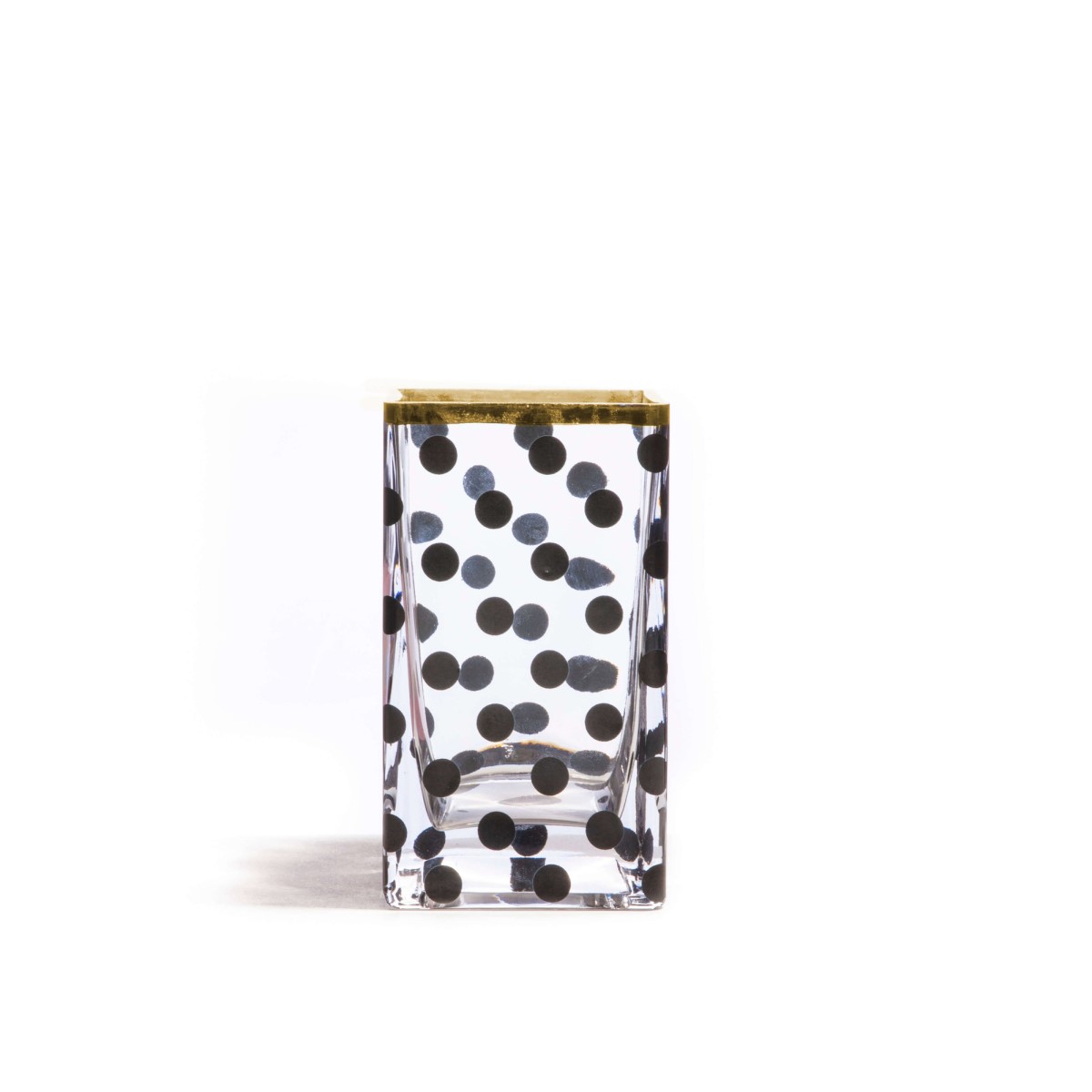 Ваза Seletti Toiletpaper Glass Vase Shit Pois Small (прозрачный)