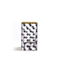 Ваза Seletti Toiletpaper Glass Vase Shit Pois Small (прозрачный)