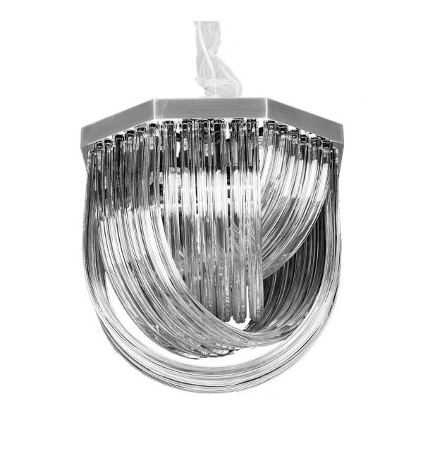 Люстра Delight Collection Murano L4 silver/smoky gray