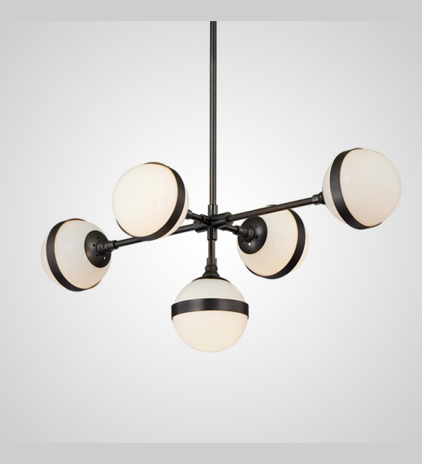 Люстра Delight Collection Peggy 9252P/5L black