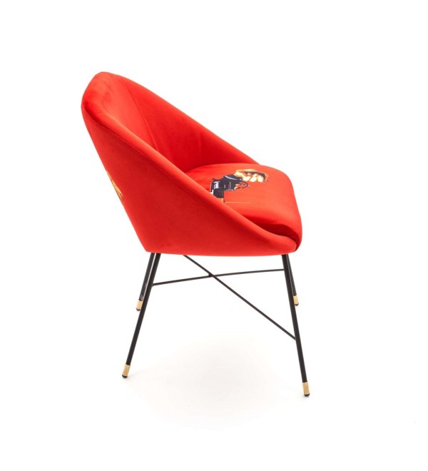 Обеденный стул Seletti Toiletpaper Furniture Revolver