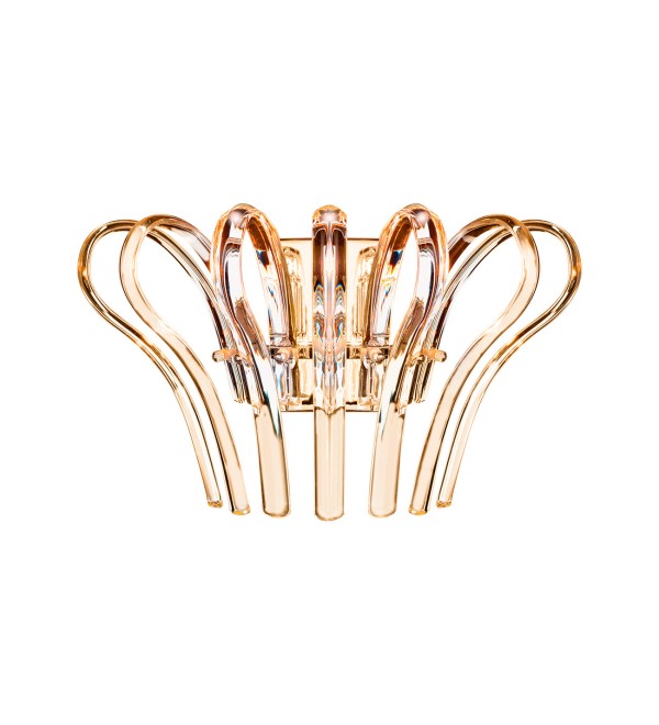 Настенный светильник Delight Collection Calligo Tiella 270 gold/amber