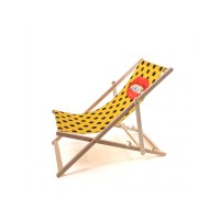 Шезлонг Seletti Toiletpaper Deckchair Shit