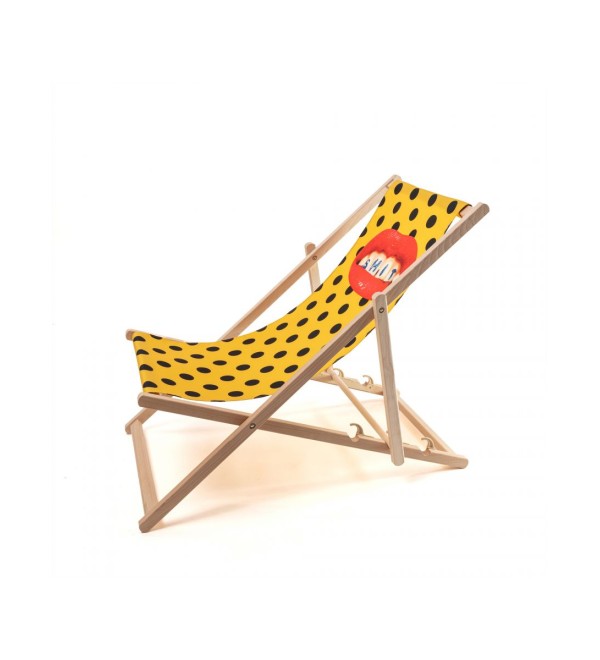 Шезлонг Seletti Toiletpaper Deckchair Shit