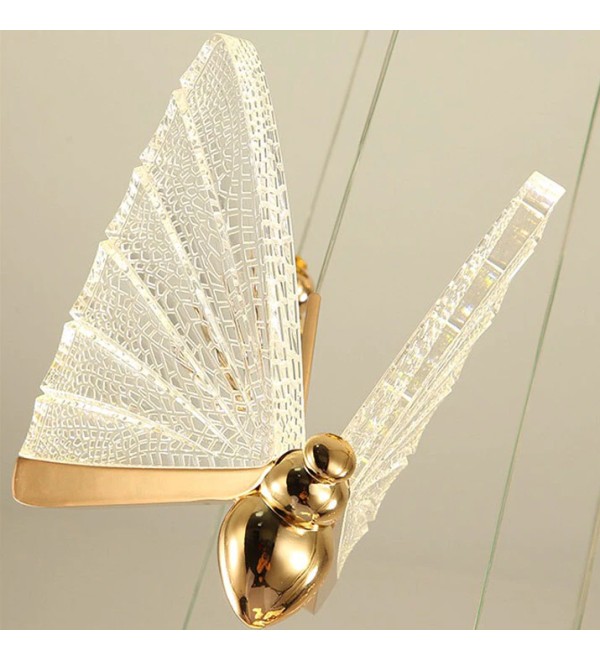 Подвесной светильник Delight Collection Butterfly OM8201008-11 rose gold