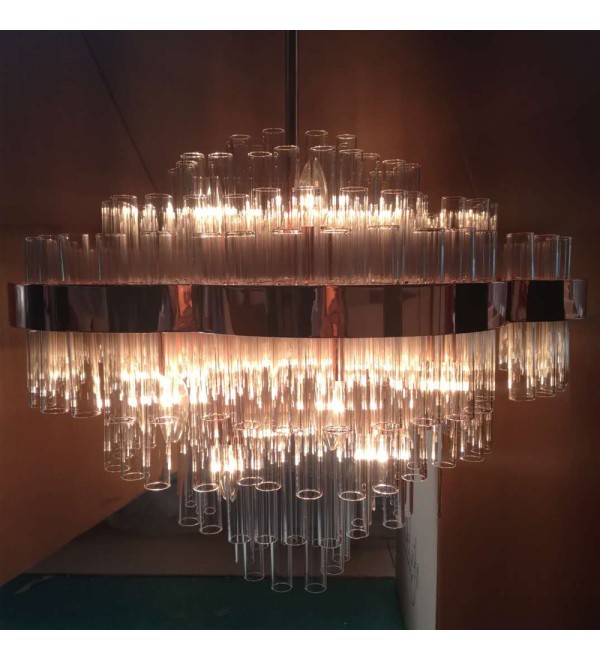 Люстра Delight Collection Chemistry rose gold