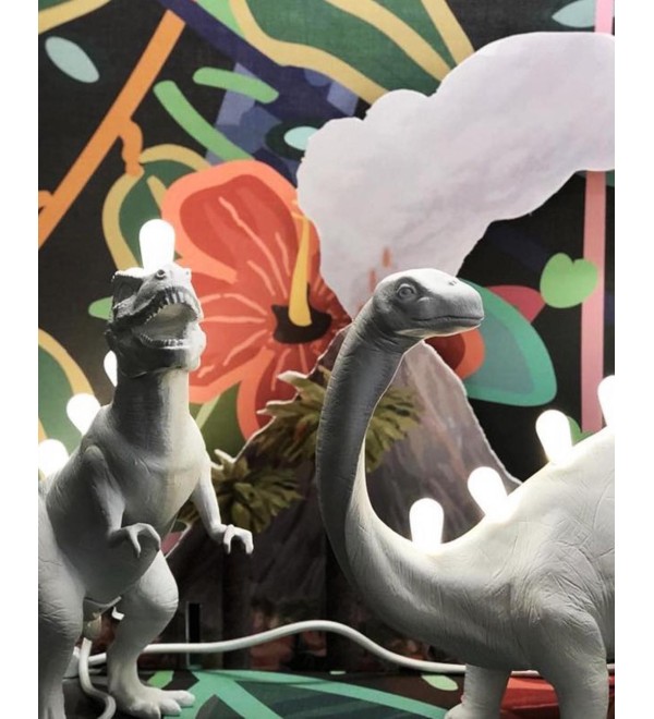 Настольная лампа Seletti Jurassic Lamp T-Rex USB