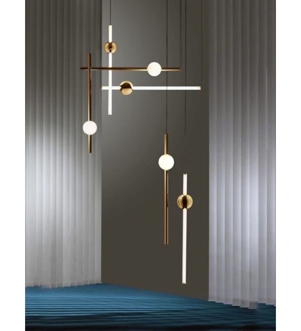 Подвесной светильник Delight Collection Orion B1 gold