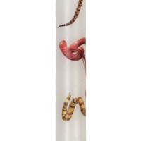 Свеча Seletti Toiletpaper Candle Stern Snakes White set of 2