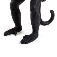 Настольная лампа Seletti Monkey Lamp Standing (черный)