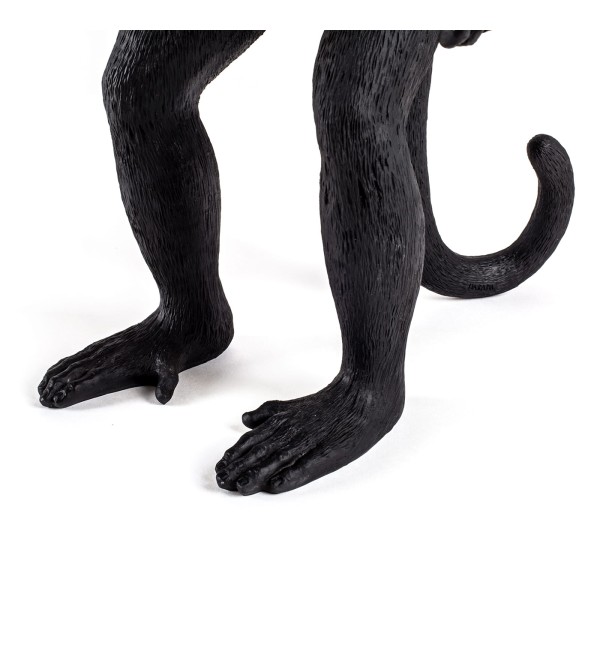 Настольная лампа Seletti Monkey Lamp Standing (черный)