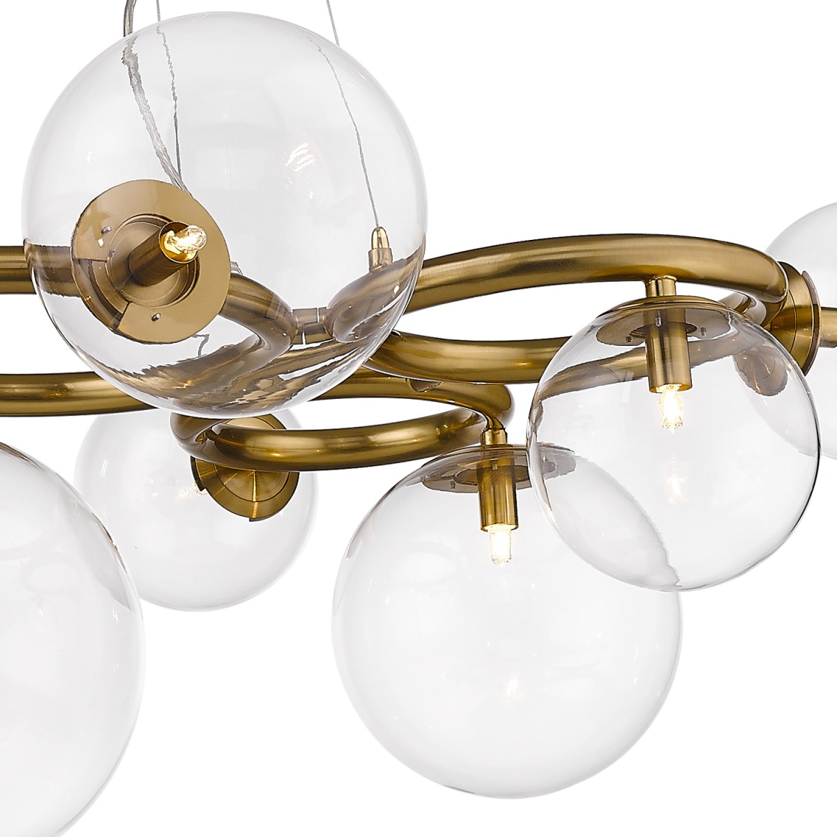 Люстра Delight Collection Puppet P68092-9 brass