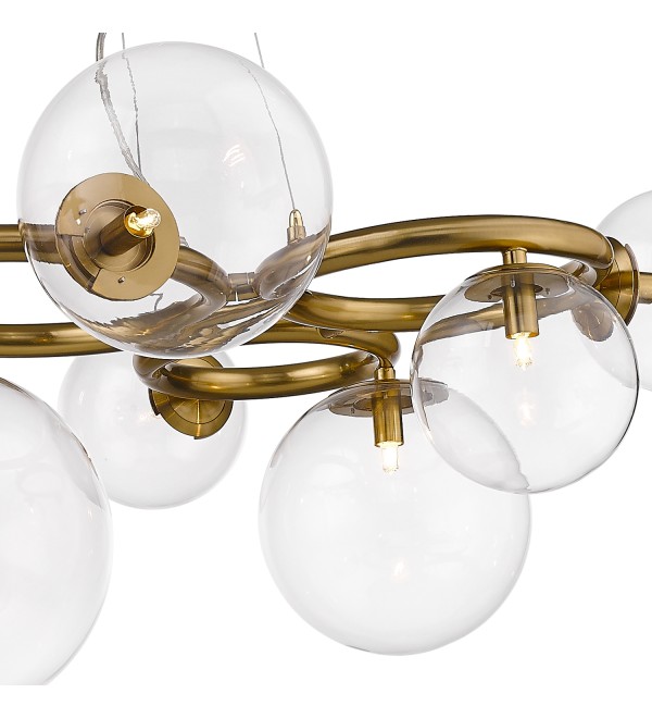 Люстра Delight Collection Puppet P68092-9 brass