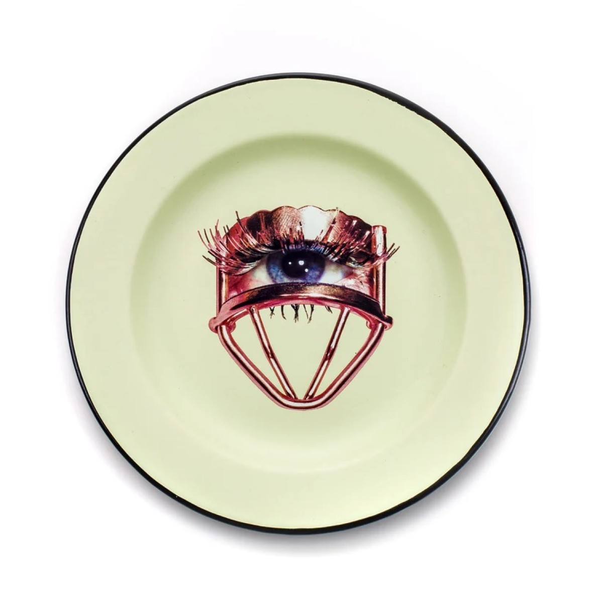 Тарелка Seletti Toiletpaper Enamel Eye
