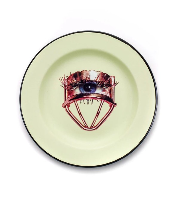 Тарелка Seletti Toiletpaper Enamel Eye