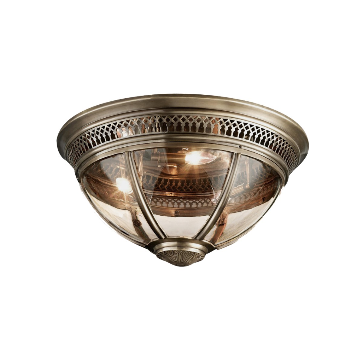 Потолочный светильник Delight Collection Residential 3 ant. brass