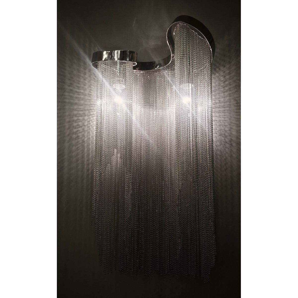 Настенный светильник Delight Collection Stream Aluminium 2