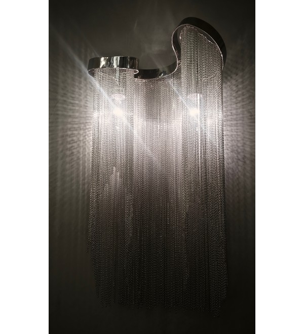 Настенный светильник Delight Collection Stream Aluminium 2