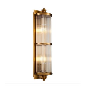 Настенный светильник Delight Collection Crystal bar Glorious 2 brass