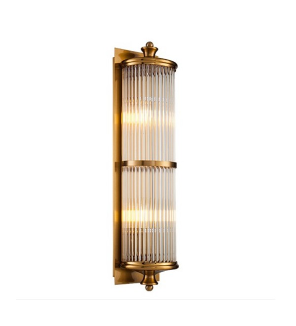 Настенный светильник Delight Collection Crystal bar Glorious 2 brass