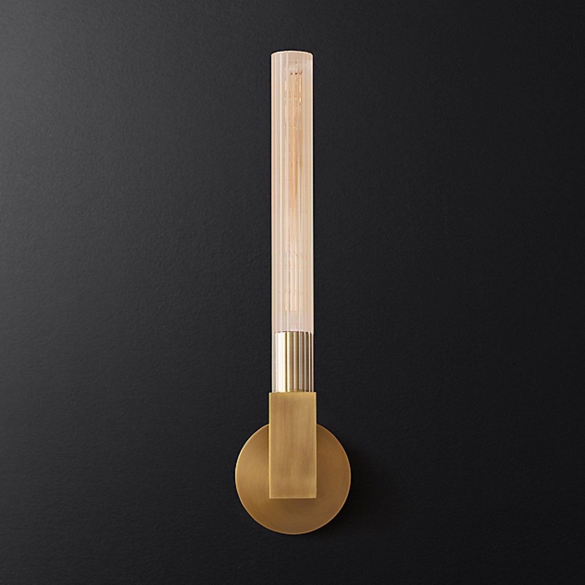 Настенный светильник Delight Collection Cannele 1 brass
