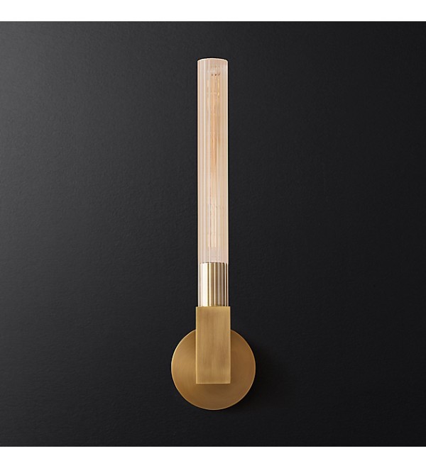 Настенный светильник Delight Collection Cannele 1 brass