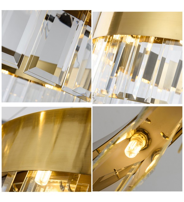 Люстра Delight Collection BRCH9071 4412-500 br. champagne gold