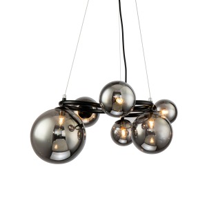 Люстра Delight Collection Wendt 6 grey/clear