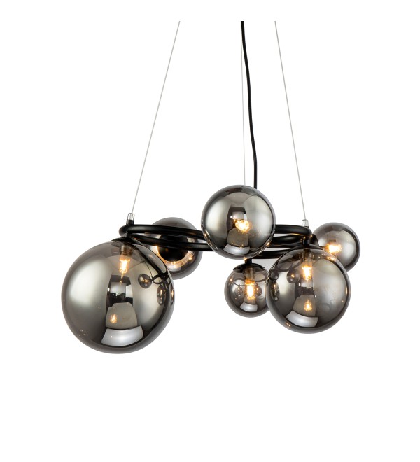 Люстра Delight Collection Wendt 6 grey/clear