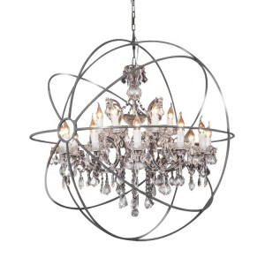 Люстра Delight Collection Foucault'S Orb 5014-D10 chrome