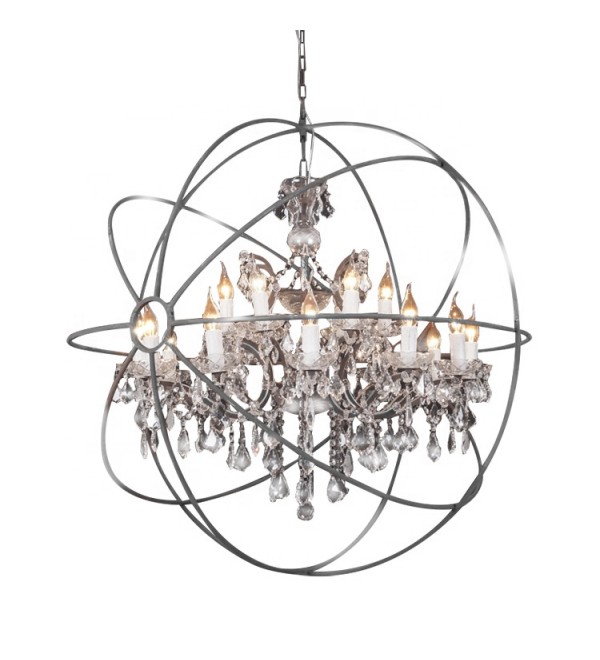 Люстра Delight Collection Foucault'S Orb 5014-D10 chrome