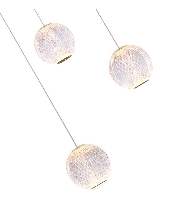 Подвесной светильник Delight Collection Elliot Diamante MD20001012-6A gold