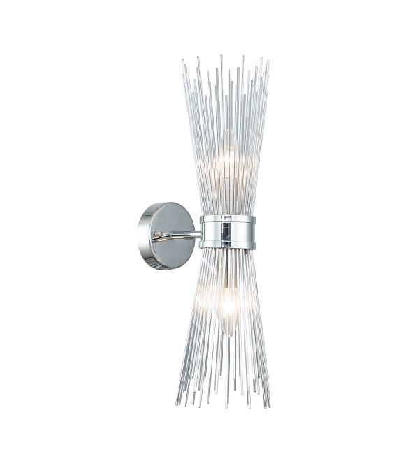 Настенный светильник Delight Collection Romeo 2 chrome