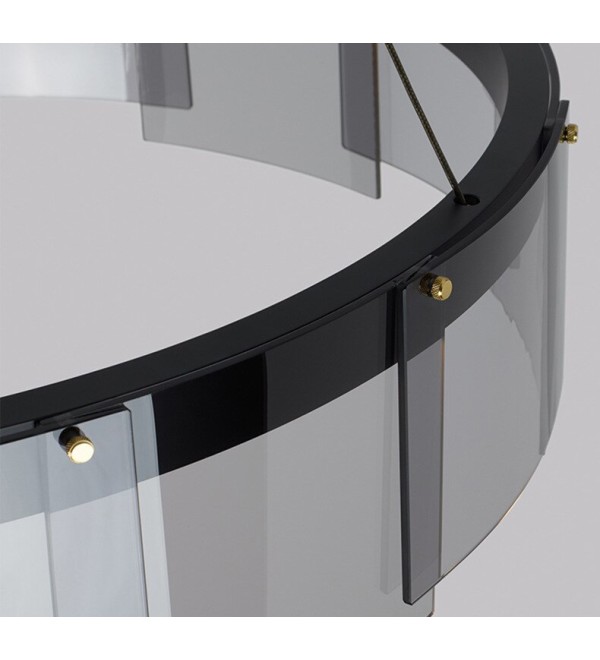 Люстра Delight Collection Stratos D8825P/S black/smoky