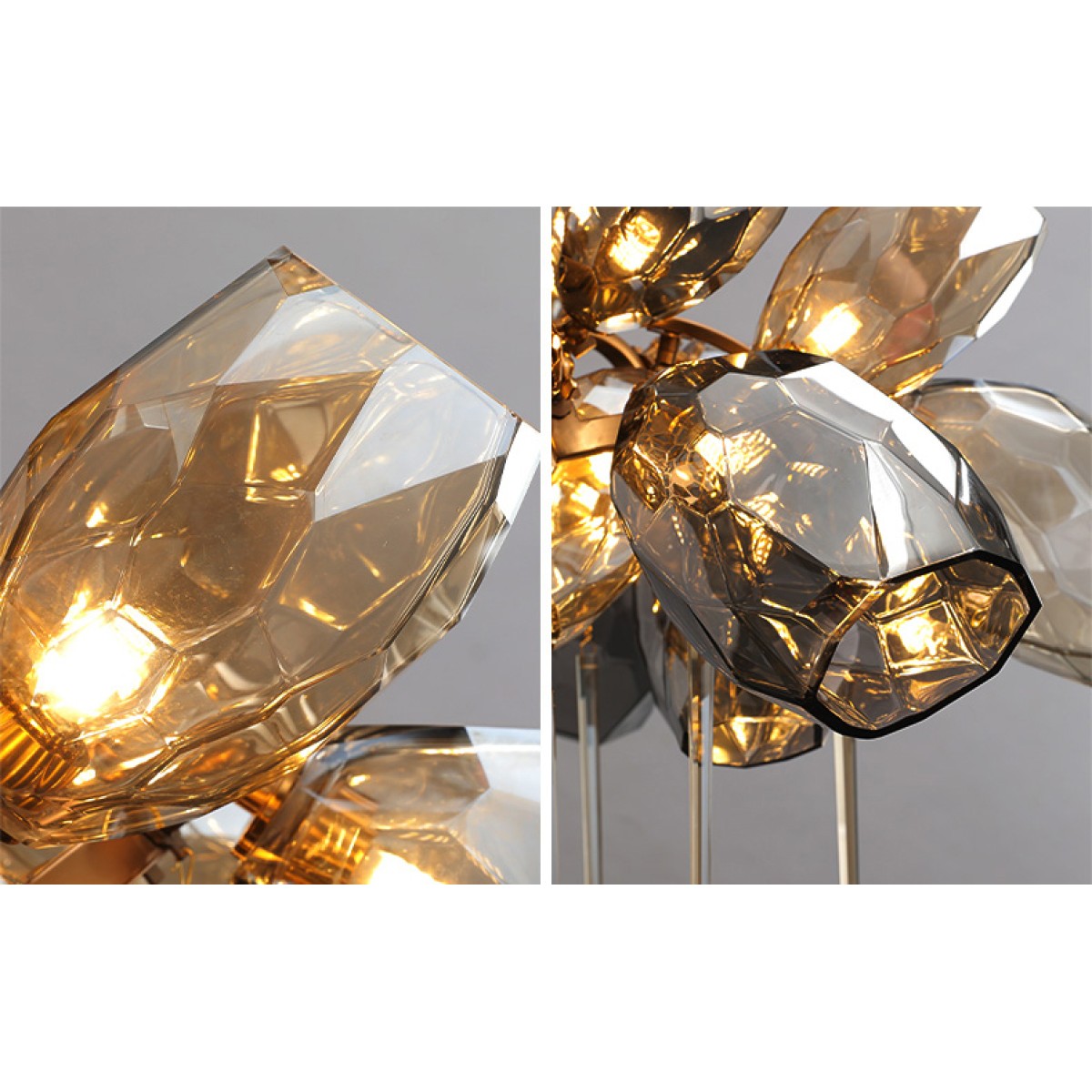 Люстра Delight Collection Britannica 8898P/AS gold/smoky