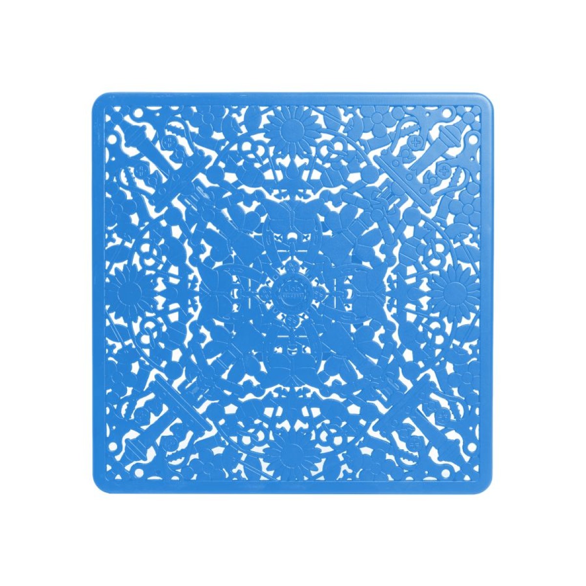 Стол Seletti Industry Collection Aluminium Square Blue