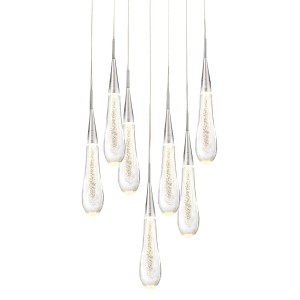 Подвесной светильник Delight Collection Pour DD20591-7 chrome