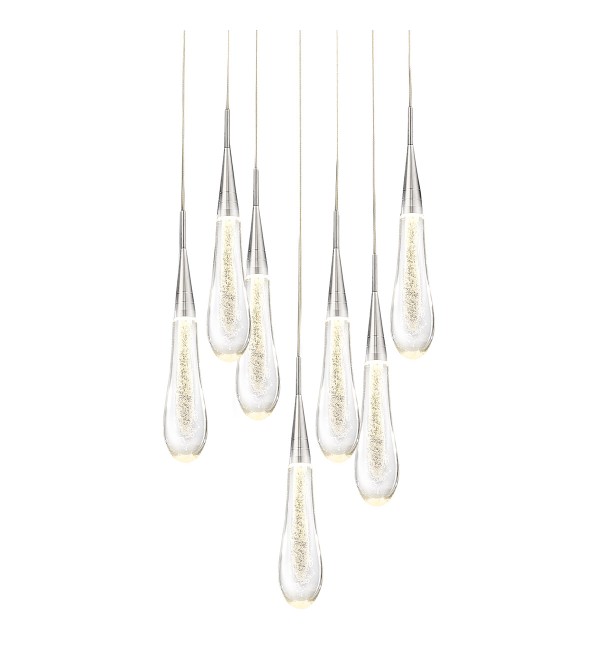 Подвесной светильник Delight Collection Pour DD20591-7 chrome