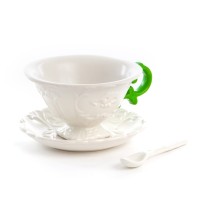Чайная пара Seletti I-Wares I-Tea Green